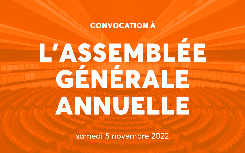 Convocation à l’AGA 2022